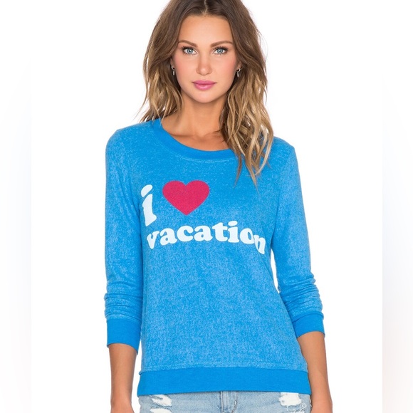 CHASER I ♥️ Vacation Sweatshirt - Picture 2 of 8